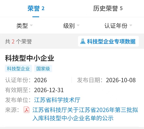 笃行科创，智启新程｜恒皓智能连续多年获评国家级科技型中小企业。